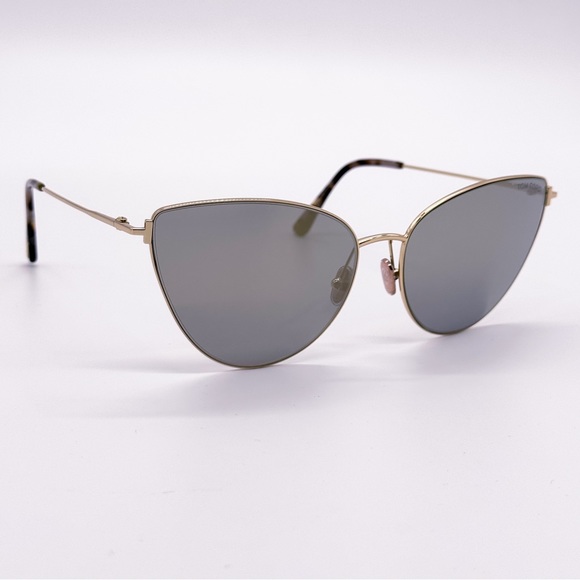 NEW TOM FORD ANAIS-02 TF1005 32C WOMEN SUNGLASSES FT1005/S GRAY EYEWEAR - Picture 4 of 9